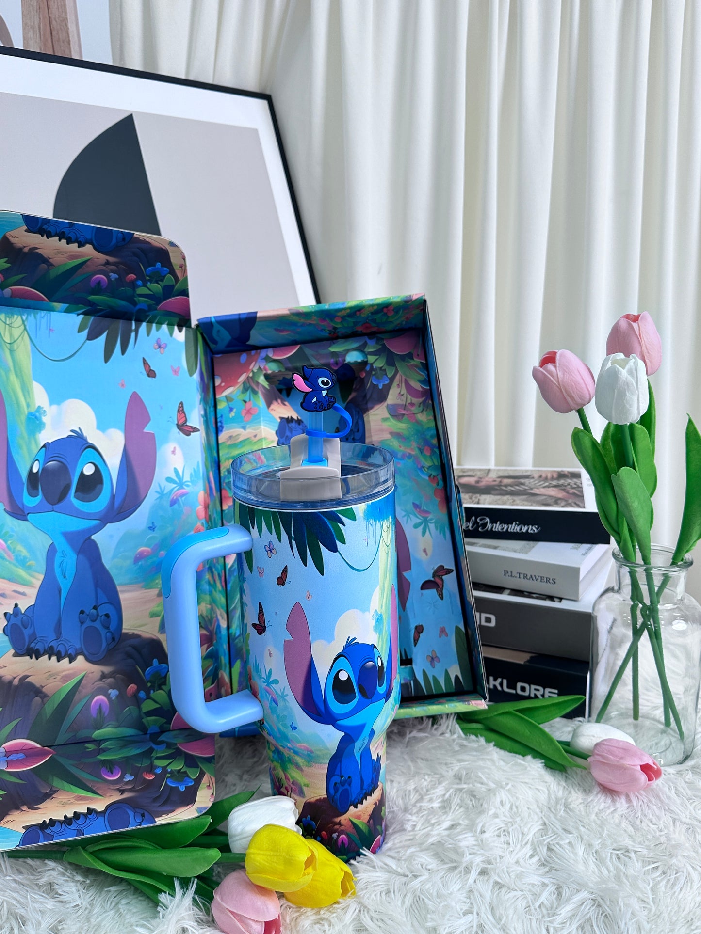 Limited Edition Insulated Mug Gift Set | Stainless Steel Travel Cup with Handle & Gift Box | Cute & Creative Gift Choice