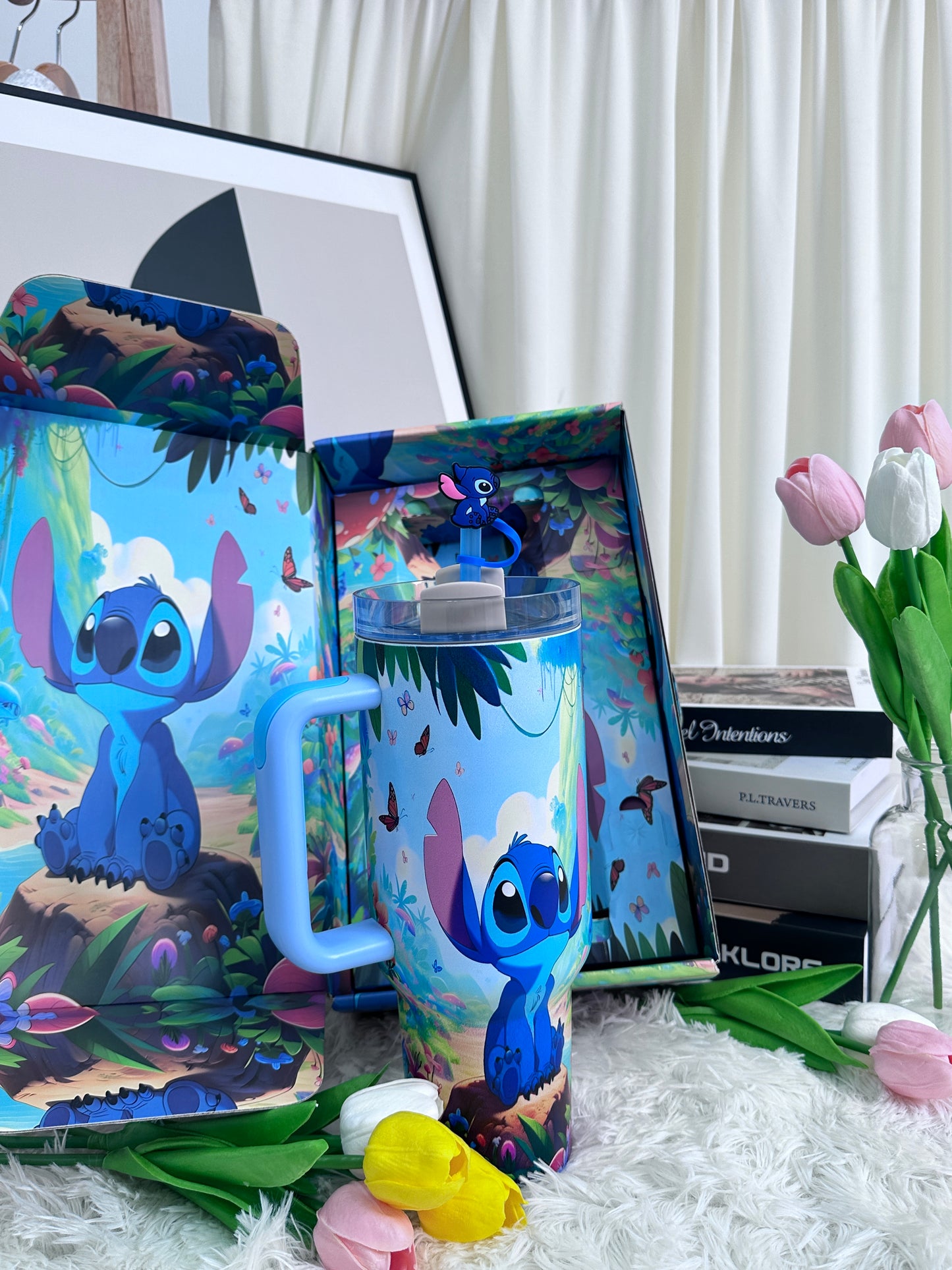 Limited Edition Insulated Mug Gift Set | Stainless Steel Travel Cup with Handle & Gift Box | Cute & Creative Gift Choice