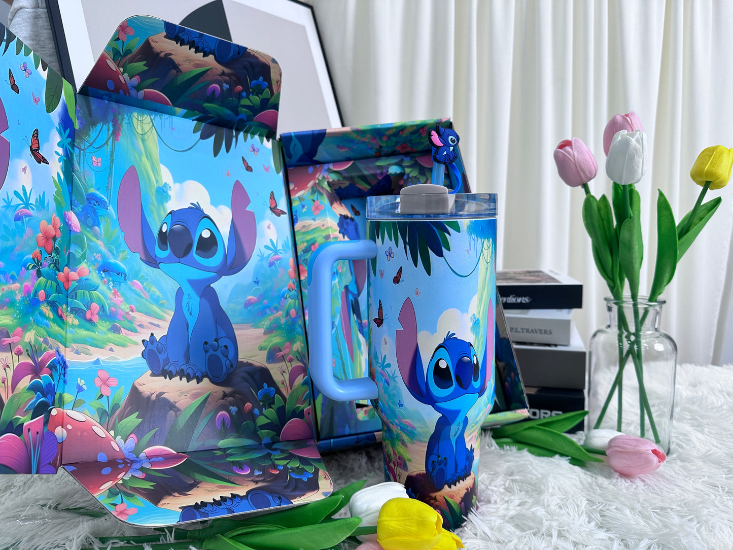 Limited Edition Insulated Mug Gift Set | Stainless Steel Travel Cup with Handle & Gift Box | Cute & Creative Gift Choice