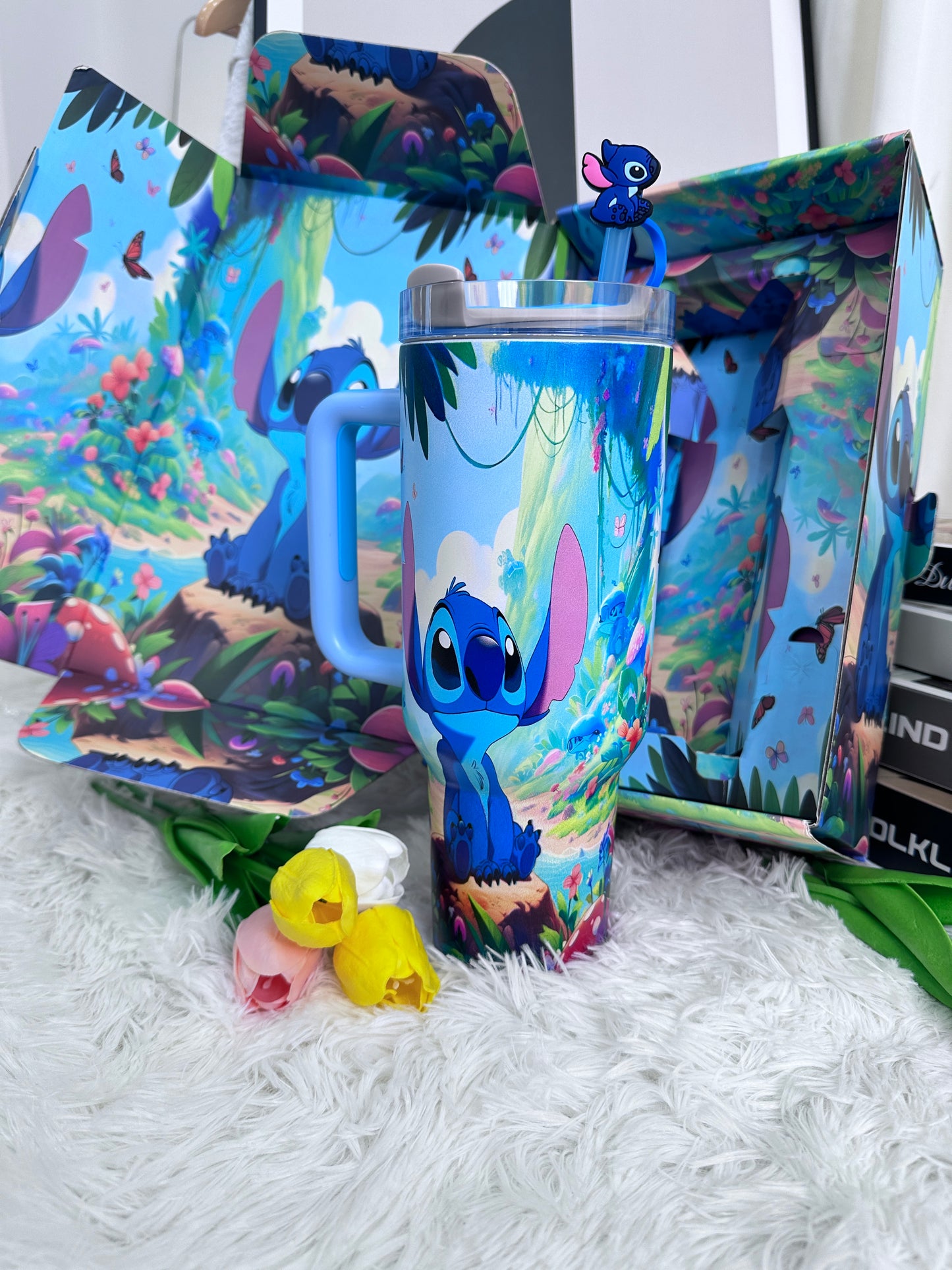 Limited Edition Insulated Mug Gift Set | Stainless Steel Travel Cup with Handle & Gift Box | Cute & Creative Gift Choice