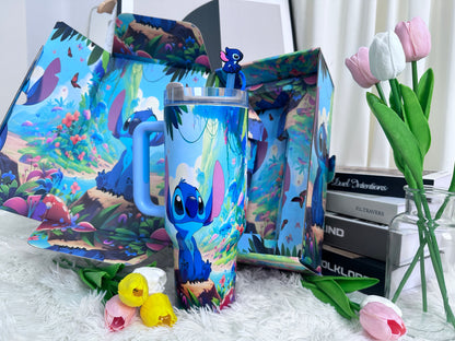 Limited Edition Insulated Mug Gift Set | Stainless Steel Travel Cup with Handle & Gift Box | Cute & Creative Gift Choice